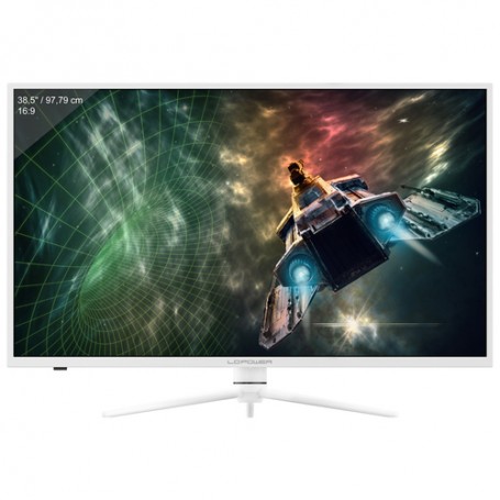 LC-Power LC-M39-QHD-165-C monitor piatto per PC 97,8 cm (38.5") 2560 x 1440 Pixel Quad HD LED Bianco (LC-M39-QHD-165-C)