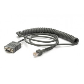 Zebra RS232 Cable cavo di segnale 2,7 m Grigio (CRD9000-1001SR)
