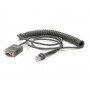 Zebra RS232 Cable cavo di segnale 2,7 m Grigio (CRD9000-1001SR)