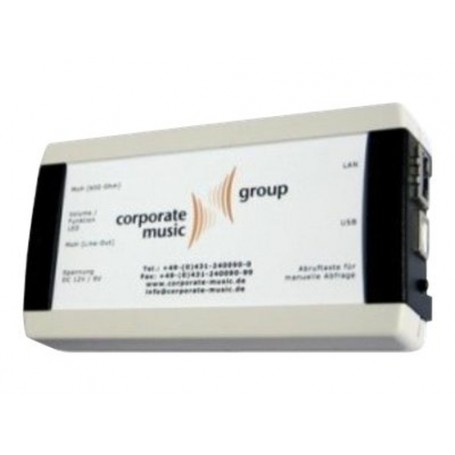 Corporate music on Hold TK 600 Nero, Bianco (1300111)