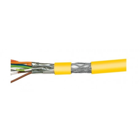 EFB Elektronik 100m Cat7 S/FTP cavo di rete Giallo S/FTP (S-STP) (99.702.100)