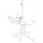 ROLINE LCD TV + PC Mobile Computing Platform 180 cm (PA-23)