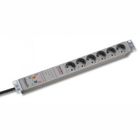 EFB Elektronik 691689 protezione da sovraccarico Grigio 6 presa(e) AC 250 V 2 m (691689)