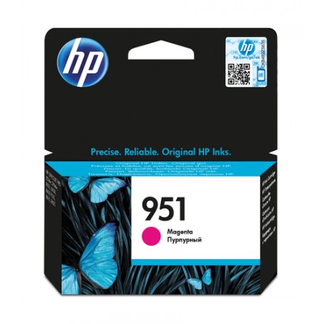 HP 951 Magenta Original Ink Cartridge cartuccia d'inchiostro 1 pz Originale Resa standard (P1031365-035)