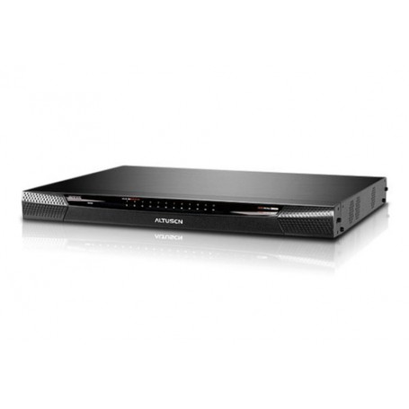 Aten KN4124v switch per keyboard-video-mouse (kvm) Montaggio rack Nero (KN4124V-AX)