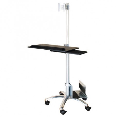 Value Mobile PC Cart, silver (17.99.1136)