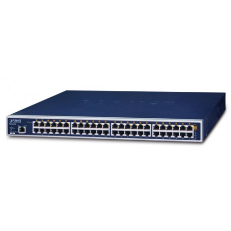 PLANET POE2400G switch di rete Gestito Gigabit Ethernet (10/100/1000) Supporto Power over Ethernet (PoE) Blu (POE-2400G)