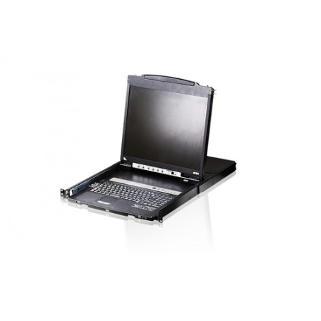 Aten CL5808N switch per keyboard-video-mouse (kvm) Montaggio rack Nero (CL5808N-AT-XG- D)
