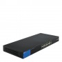 Linksys LGS318P Gestito Gigabit Ethernet (10/100/1000) Supporto Power over Ethernet (PoE) 1U Nero, Blu (U1QE3E)