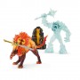 Schleich Battle for the Superweapon – Frost Monster vs. Fire Lion (42455)