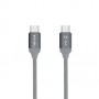 nevox 1653 cavo USB 1 m USB 2.0 USB C Grigio, Argento (1653)