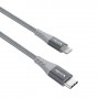 nevox 1886 cavo Lightning 2 m Grigio, Argento (1886)