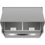 Bosch Serie 2 DEM63AC00 cappa aspirante Semintegrato (semincassato) Argento 360 m³/h D (DEM63AC00)