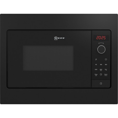 Neff HLAWG25S3 forno a microonde Da incasso Solo microonde 20 L 800 W Nero (HLAWG25S3)