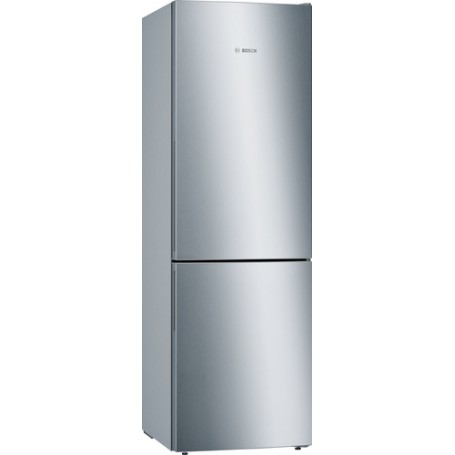 Bosch Serie 6 KGE364LCA frigorifero con congelatore Libera installazione 308 L C Acciaio inossidabile (KGE364LCA)