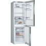 Bosch Serie 6 KGE364LCA frigorifero con congelatore Libera installazione 308 L C Acciaio inossidabile (KGE364LCA)