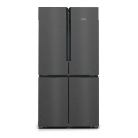 Siemens iQ500 KF96NAXEA frigorifero side-by-side Libera installazione 605 L E Nero, Acciaio inossidabile (KF96NAXEA)