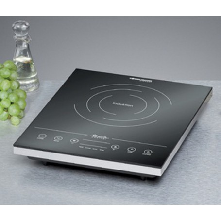 Rommelsbacher CT 2010/IN piano cottura Nero, Bianco Superficie piana Piano cottura a induzione 1 Fornello(i) (CT 2010/IN)
