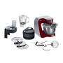 Bosch MUM5 robot da cucina 1000 W 3,9 L Nero, Rosso, Acciaio inossidabile (MUM58CR60)