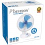 Bestron DDF27W ventilatore Blu, Bianco (DDF27W)