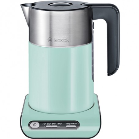 Bosch TWK8612P bollitore elettrico 1,5 L 2000 W Nero, Grigio, Turchese (TWK8612P)