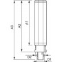 Philips CorePro LED PLC 8.5W lampada LED 8,5 W G24d-3 (PH-54123400)