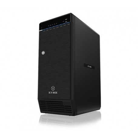 ICY BOX IB-3780-C31 contenitore di unità di archiviazione Box esterno HDD/SSD Nero 2.5/3.5" (IB-3780-C31)