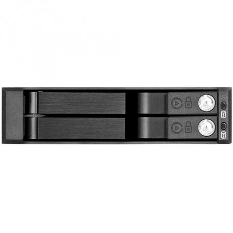 Silverstone SST-FS202B pannello drive bay Nero (SST-FS202B)