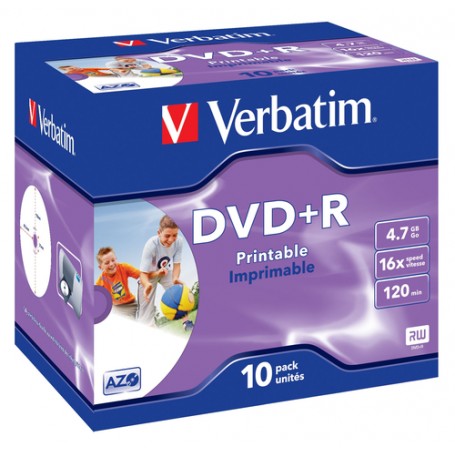 Verbatim 43508 DVD vergine 4,7 GB DVD+R 10 pz (43508)