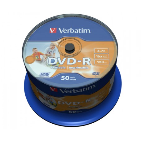 Verbatim 43533 DVD vergine 4,7 GB DVD-R 50 pz (43533)