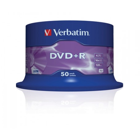 Verbatim 43550 DVD vergine 4,7 GB DVD+R 50 pz (43550)