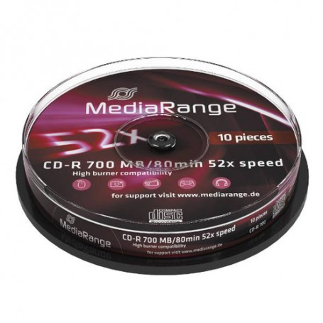 MediaRange MR214 CD vergine CD-R 700 MB 10 pz (MR214)