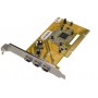 Dawicontrol DC-1394 PCI FireWire Controller scheda di interfaccia e adattatore (DC-1394 Retail)
