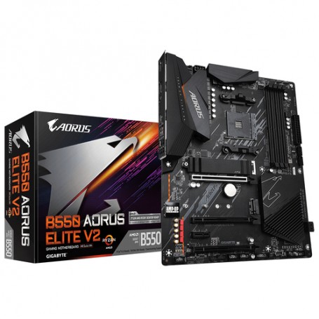 Gigabyte B550 AORUS ELITE V2 scheda madre AMD B550 Presa AM4 ATX (B550 AORUS ELITE V2)