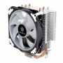 Silverstone AR12 RGB Processore Refrigeratore 12 cm Nero, Acciaio inossidabile, Bianco (SST-AR12-RGB)