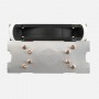 Silverstone AR12 RGB Processore Refrigeratore 12 cm Nero, Acciaio inossidabile, Bianco (SST-AR12-RGB)