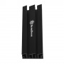 Silverstone SST-TP02-M2 ventola per PC Mddulo di memoria Radiatore Nero (SST-TP02-M2)