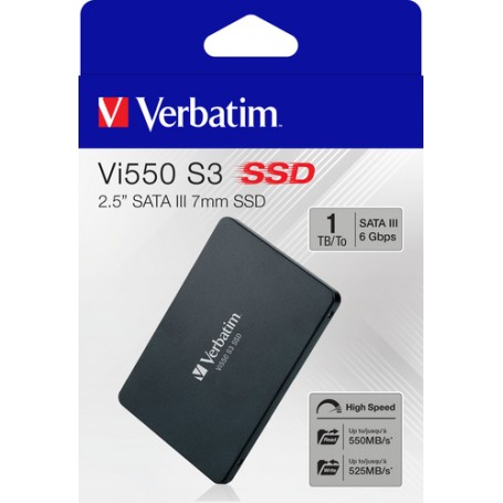 Verbatim Vi550 S3 2.5" 1000 GB Serial ATA III 3D NAND (49353)
