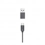 Audio-Technica ATR2X-USB cavo per cellulare Nero 3.5mm USB C (ATR2x-USB)