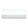 D-Link GO-SW-8G/E switch di rete Non gestito Gigabit Ethernet (10/100/1000) Bianco (GO-SW-8G/E)