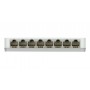 D-Link GO-SW-8G/E switch di rete Non gestito Gigabit Ethernet (10/100/1000) Bianco (GO-SW-8G/E)