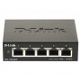 D-Link DGS-1100-05V2 switch di rete Gestito Gigabit Ethernet (10/100/1000) Nero (DGS-1100-05V2/E)