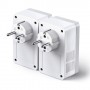 TP-LINK TL-PA4010P KIT V5 adattatore di rete PowerLine 600 Mbit/s Collegamento ethernet LAN Bianco 2 pz (TL-PA4010P KIT V5)