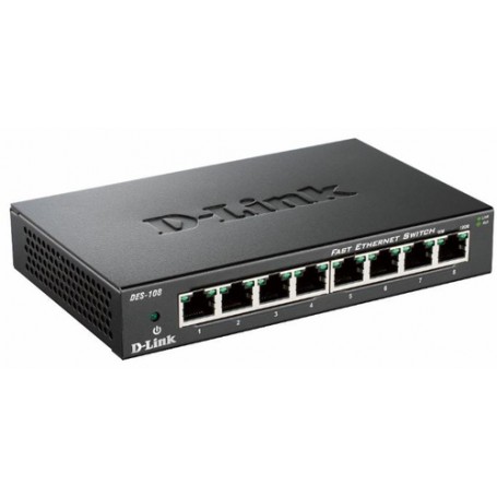 D-Link DES-108 Nero (DES-108/E)