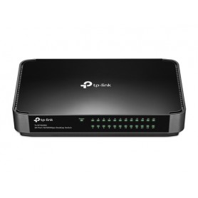 TP-LINK TL-SF1024M switch di rete Non gestito Fast Ethernet (10/100) Nero (TL-SF1024M)