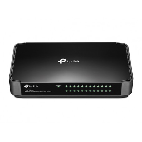 TP-LINK TL-SF1024M switch di rete Non gestito Fast Ethernet (10/100) Nero (TL-SF1024M)