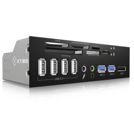 ICY BOX IB-863a-B lettore di schede Interno Nero (20071)