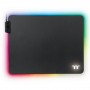 Thermaltake GMP-LVT-RGBHMS-01 tappetino per mouse Tappetino per mouse per gioco da computer Nero (GMP-LVT-RGBHMS-01)