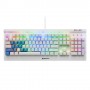 Sharkoon SKILLER SGK3 tastiera USB QWERTY Inglese Bianco (4044951031221)