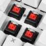 Sharkoon SKILLER SGK3 tastiera USB QWERTY Inglese, Spagnolo Bianco (4044951032273)